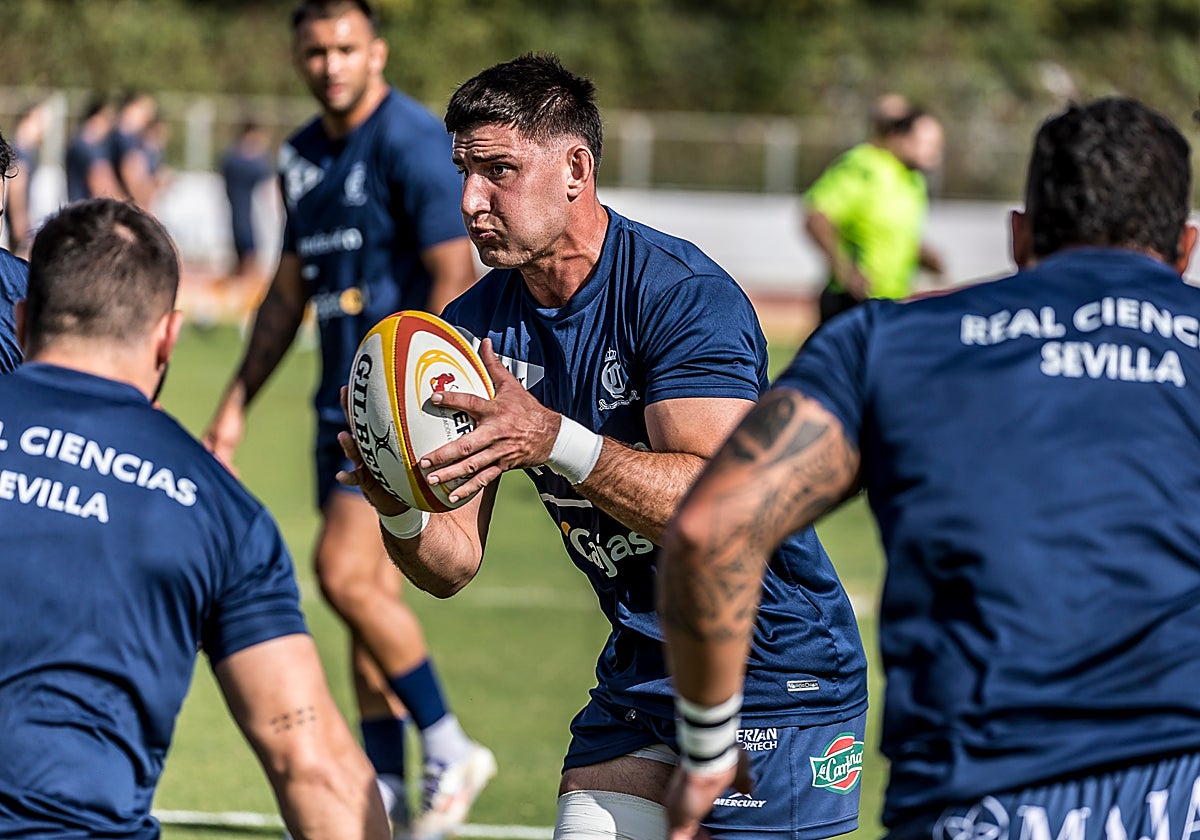 Franco López disputará este sábado su último partido con el Cajasol Real Ciencias