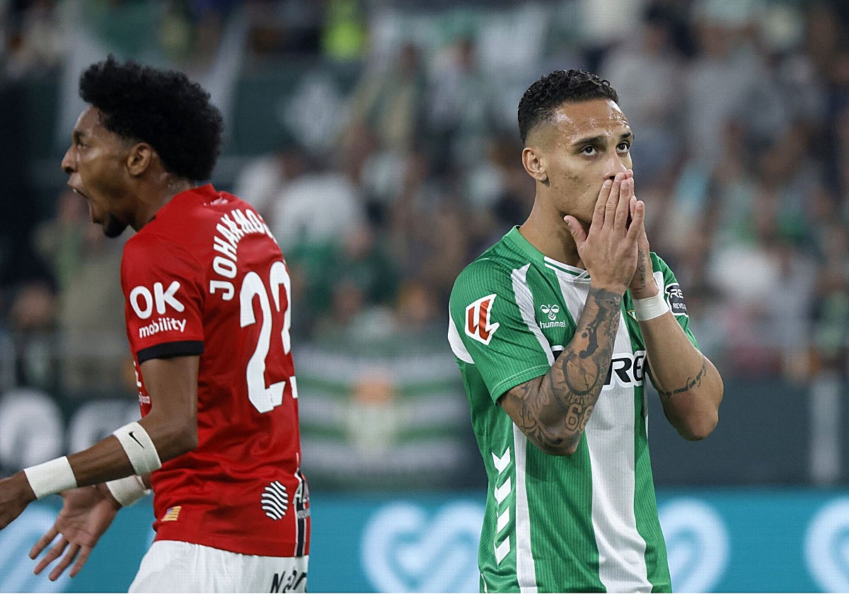 Betis - Mallorca, las notas de los jugadores: Antony no se llevó el balón a casa por muy poco