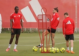 Alfon e Isaac Romero, bajas en el entrenamiento del miércoles