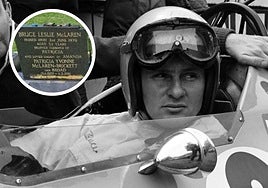 Vandalizan la tumba del fundador de la escudería McLaren de Fórmula 1: se sospecha que un fan quiso restaurarla y salió mal