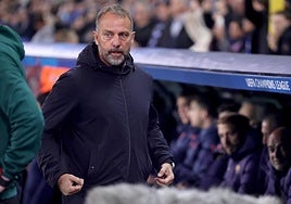 Flick se marcha muy enfadado de Bélgica: «Está bien que Lamine haya hecho un buen partido pero tenemos que hablar de muchas cosas»