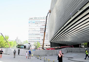 Las grietas del megaproyecto del Santiago Bernabéu
