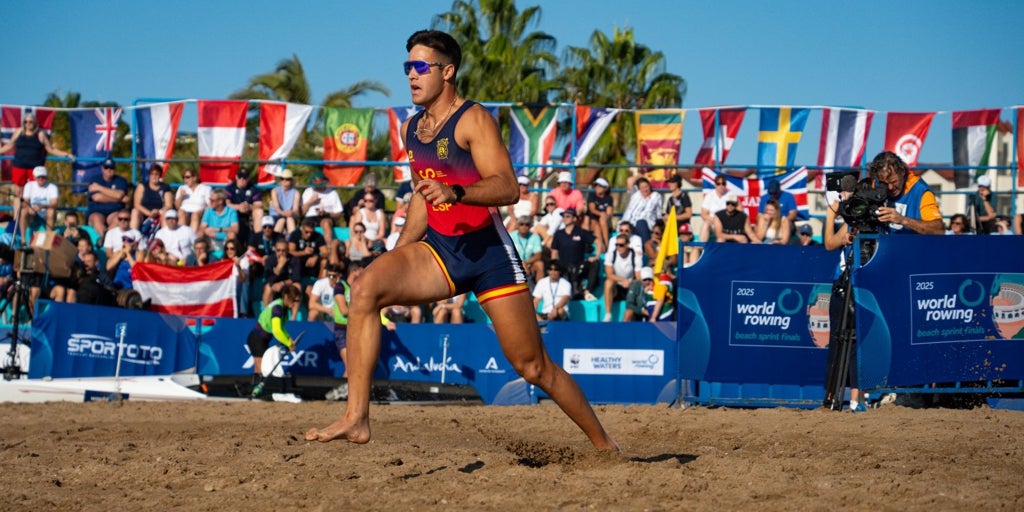 Ander Martín, plata en el Mundial de remo de mar