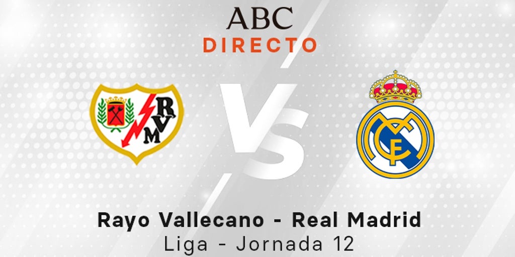 Rayo Vallecano - Real Madrid, estadísticas del partido