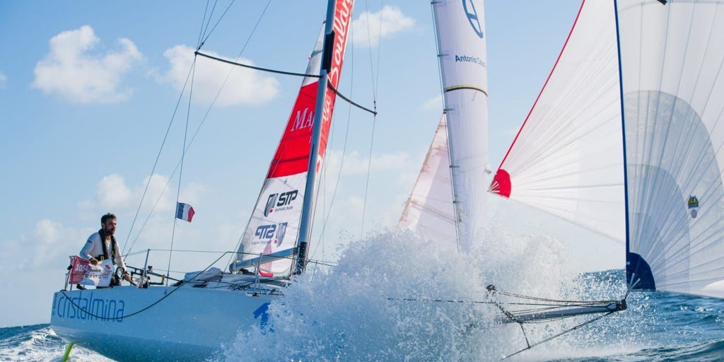 Hugo Ramón es el primer español en la Mini Transat