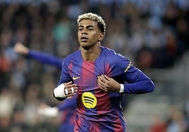 LaLiga denuncia cánticos «cornudo, cornudo» contra Lamine Yamal en el partido contra el Celta