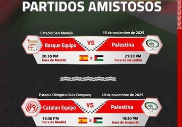 Monumental enfado de los independentistas vascos y catalanes con Palestina por usar la bandera española