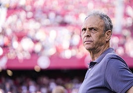 Caparrós ya calienta el derbi: «Hay equipos que llevan medio telediario bien y resulta que parece que lo han ganado todo»