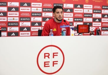 Fornals, en sala de prensa