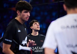 Coello y Tapia firman una nueva final tras imponerse en unas semifinales eléctricas en Dubái