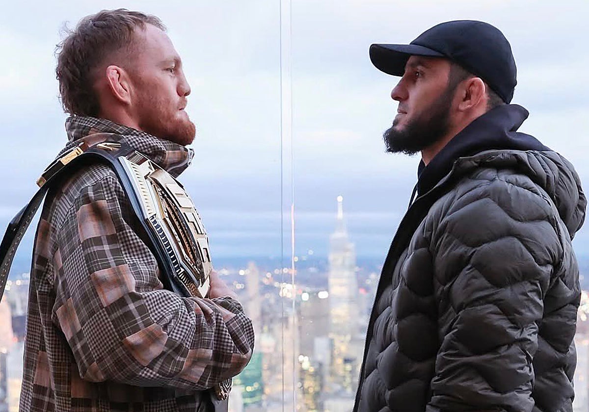 Jack Della Maddalena e Islam Makhachev, frente a frente en Nueva York
