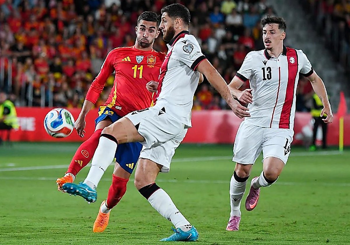 Georgia - España, estadísticas del partido