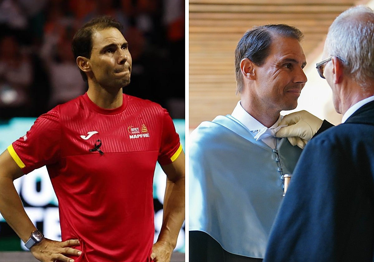 Nadal, durante su çultimo partido