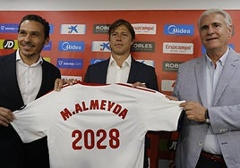 Cordón y el objetivo del Sevilla FC: «Nos marcamos los 41 puntos»