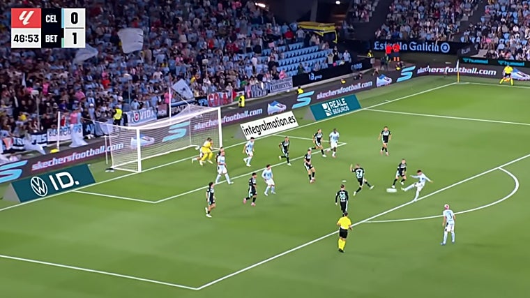 Betis and the problem of the goals he conceded in the second half