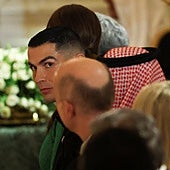 Trump elogia a Ronaldo en la cena de gala de la Casa Blanca: «Ahora mi hijo me respeta más»