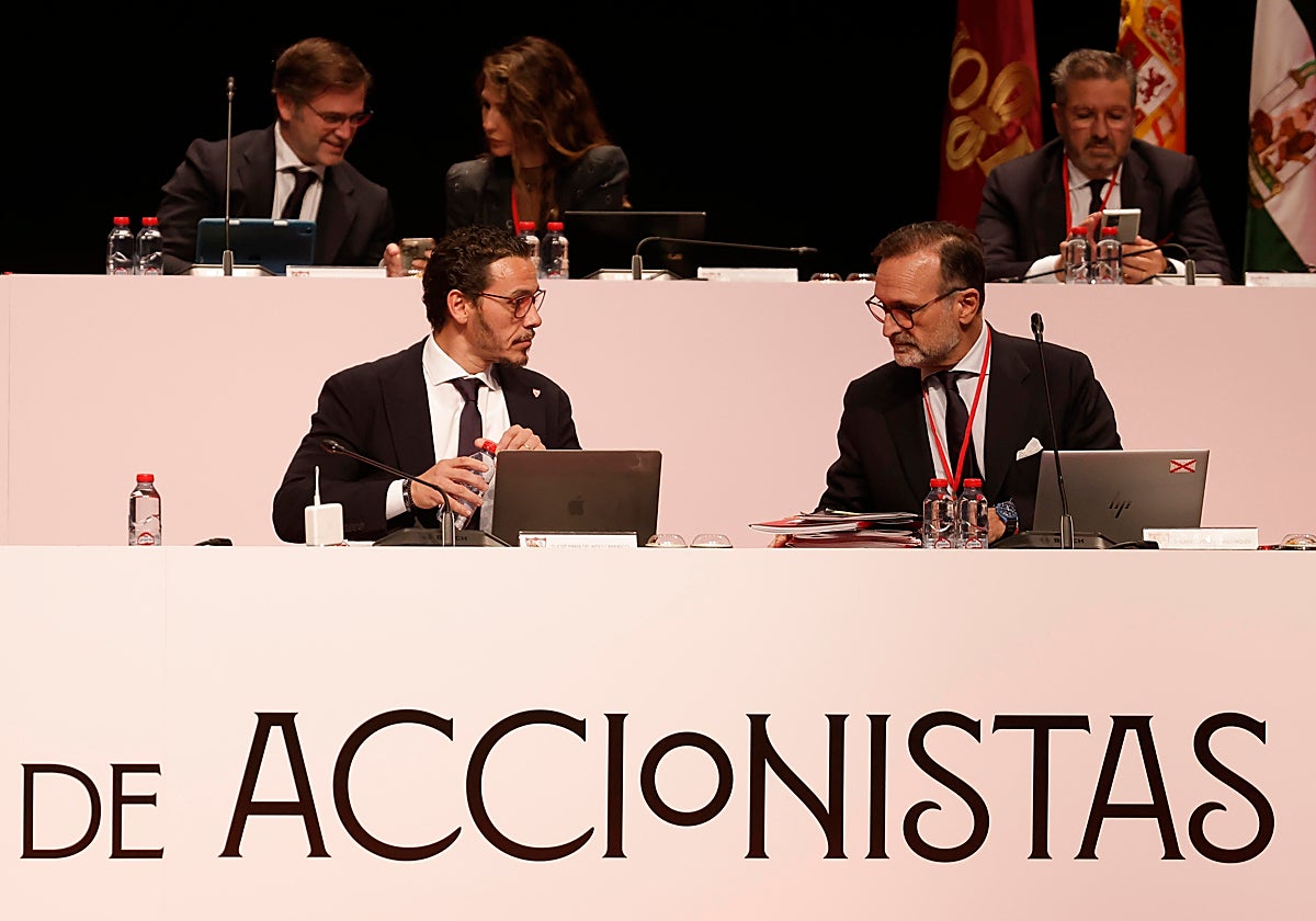 Los recortes también afectan a la remuneración del consejo de  administración del Sevilla FC