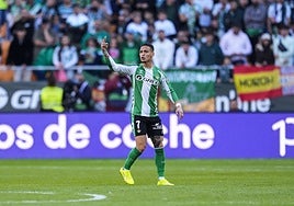 Antony, en el Betis-Girona