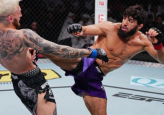 Arman Tsarukyan reta a Ilia Topuria tras su victoria en Qatar: «¡Deja de correr, pato!»