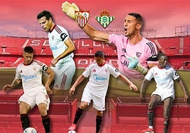 Los jugadores del Sevilla que se estrenan en el derbi contra el Betis