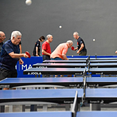 El tenis de mesa le gana el juego al párkinson: «El cuerpo acaba destrozado, pero tan emocionado que estoy al mínimo de medicación»