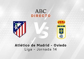 Atlético de Madrid - Oviedo, estadísticas del partido