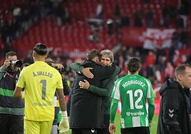 Pellegrini: «Teniendo un nuevo contrato no hay mejor manera de celebrarlo que ganando aquí»