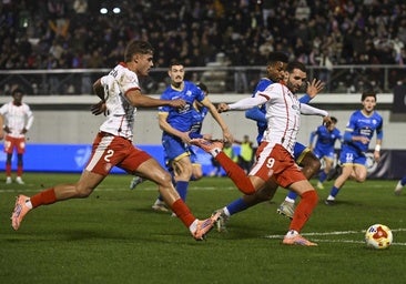 El Ourense (1ª RFEF) echa al Girona de la Copa