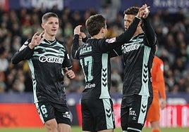 Torrent - Betis, las estadísticas del partido