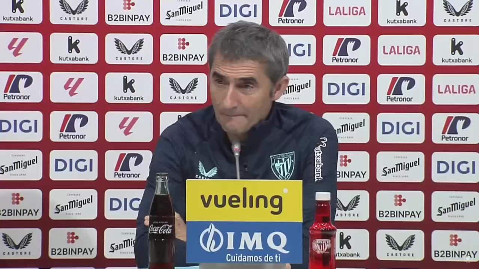 El Athletic quiere superar la derrota contra el Real Madrid &quot;Tenemos ganas de resarcirnos del 0-3 ante el Real Madrid&quot; (V)