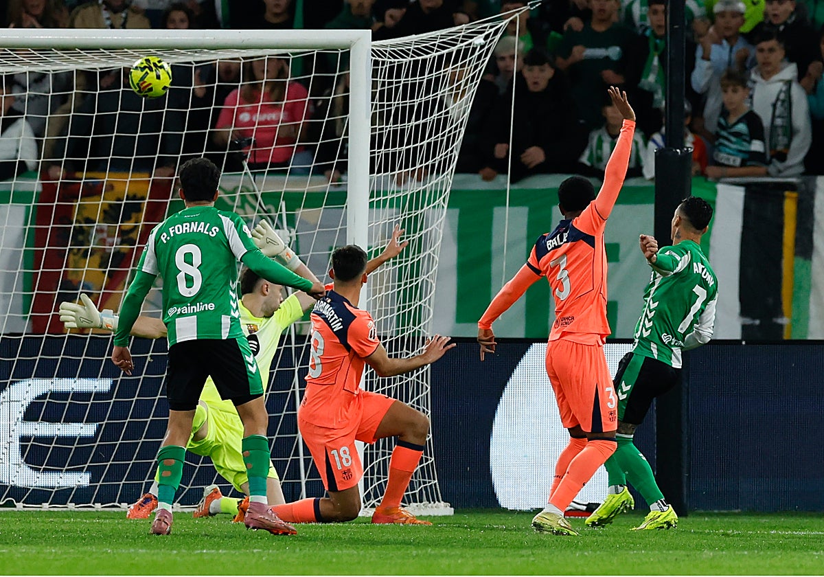 Betis - Barcelona, las estadísticas del partido