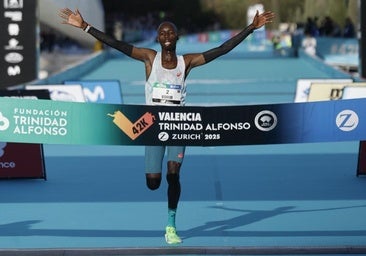 John Korir, ganador del maratón de Valencia 2025