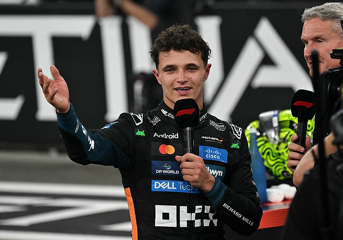 Lando Norris, campeón mundial por primera vez