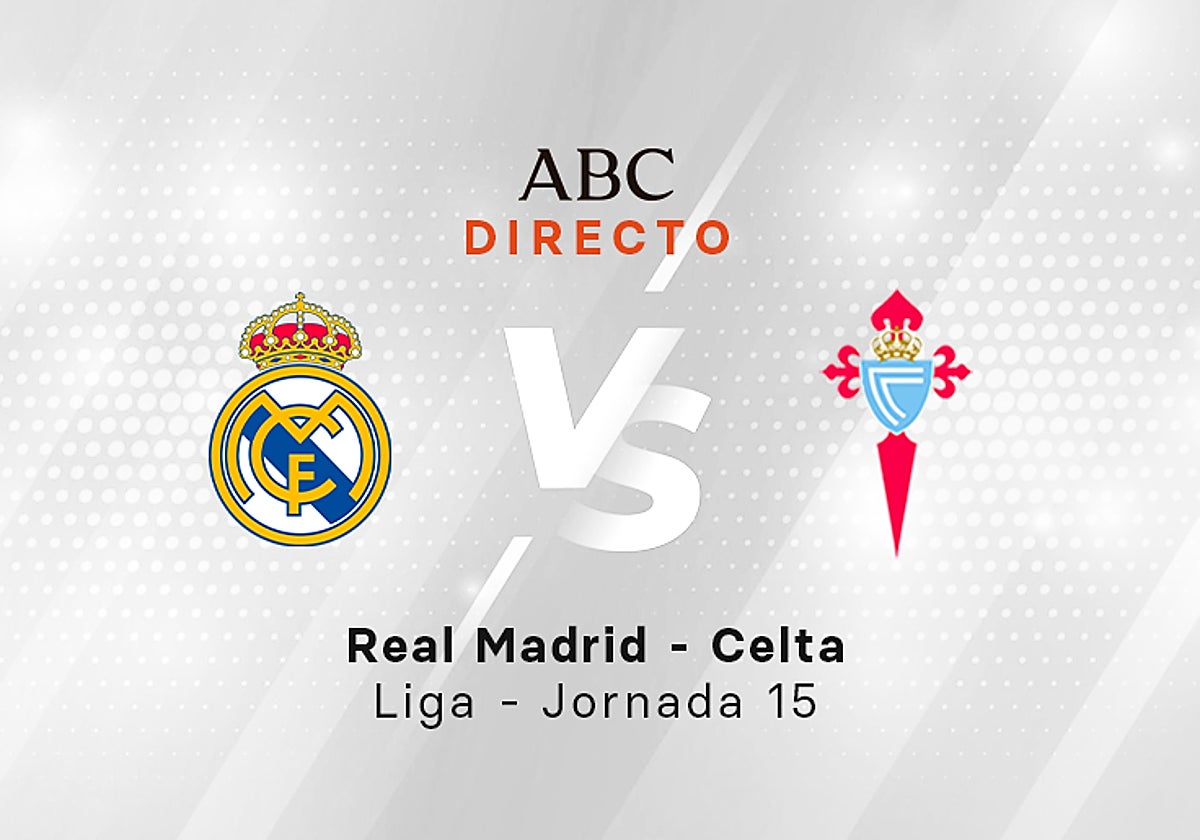 Real Madrid - Celta, estadísticas del partido