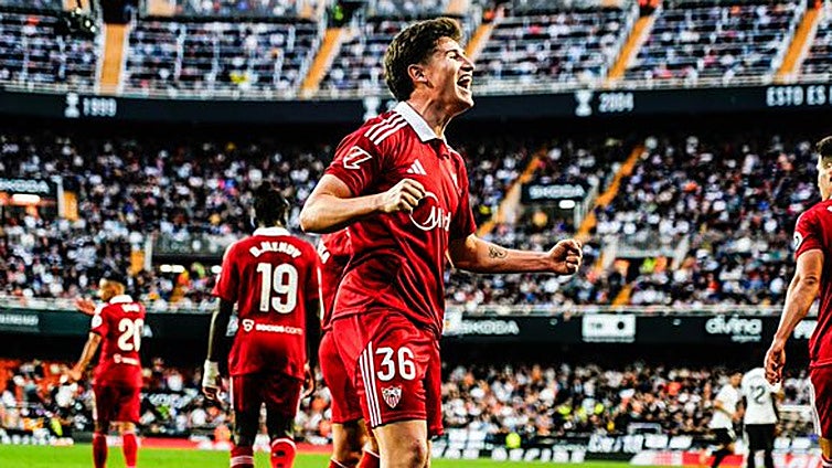 El debut soñado de Oso con el Sevilla FC: «Llevo preparándome mucho tiempo»