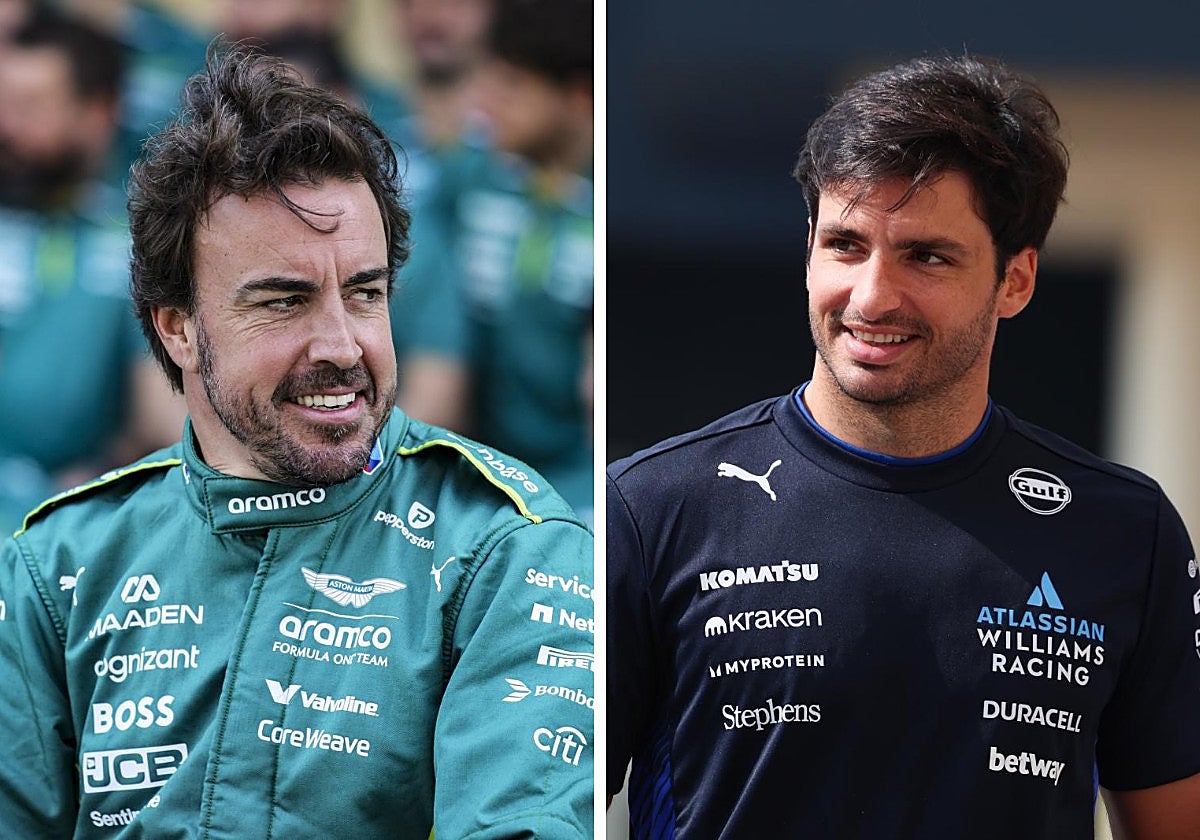 Fernando Alonso y Carlos Sainz