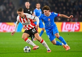 PSV - Atlético de Madrid, en directo: resultado, ganador y goles del partido de la Champions League hoy