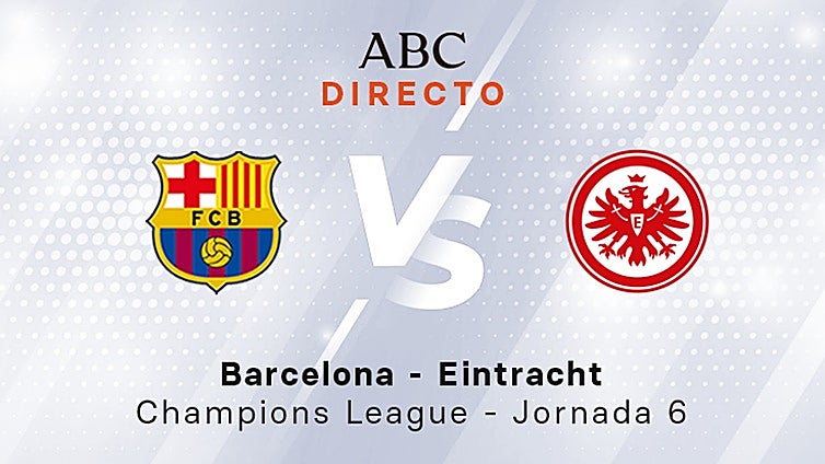 Barcelona - Eintracht, estadísticas del partido de Champions