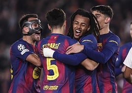 Koundé rescata al Barça de su fragilidad