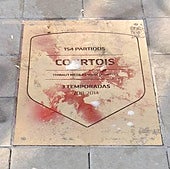 La placa de Courtois pasa a la historia: los socios del Atlético ya pueden elegir a sus leyendas