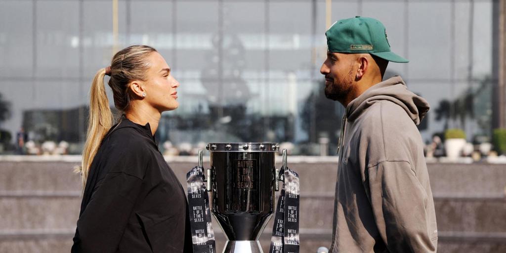 Sabalenka vs. Kyrgios, una nueva Batalla de los Sexos en el tenis que ya causa polémica