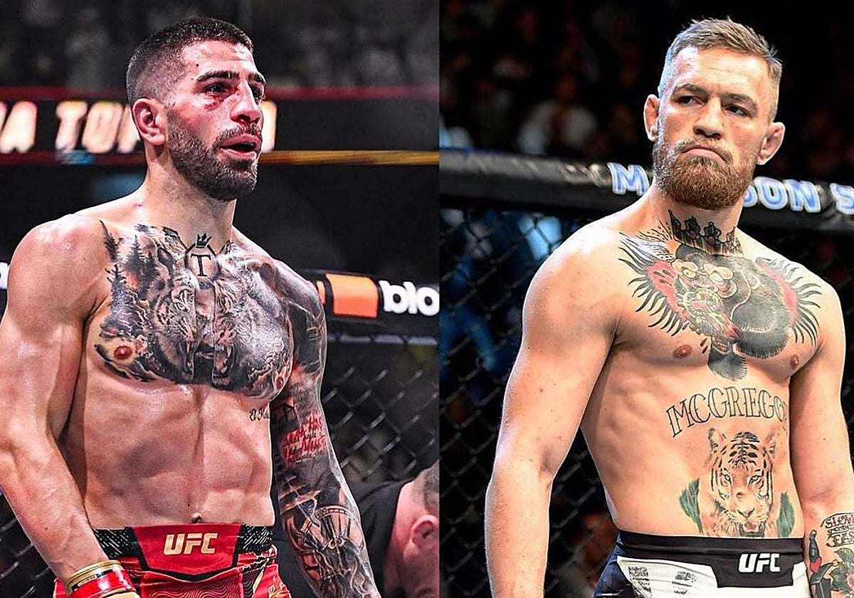 Ilia Topuria y Conor McGregor