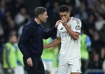 Bellingham estalla por los rumores de su choque con Xabi: «Qué montón de mierda»