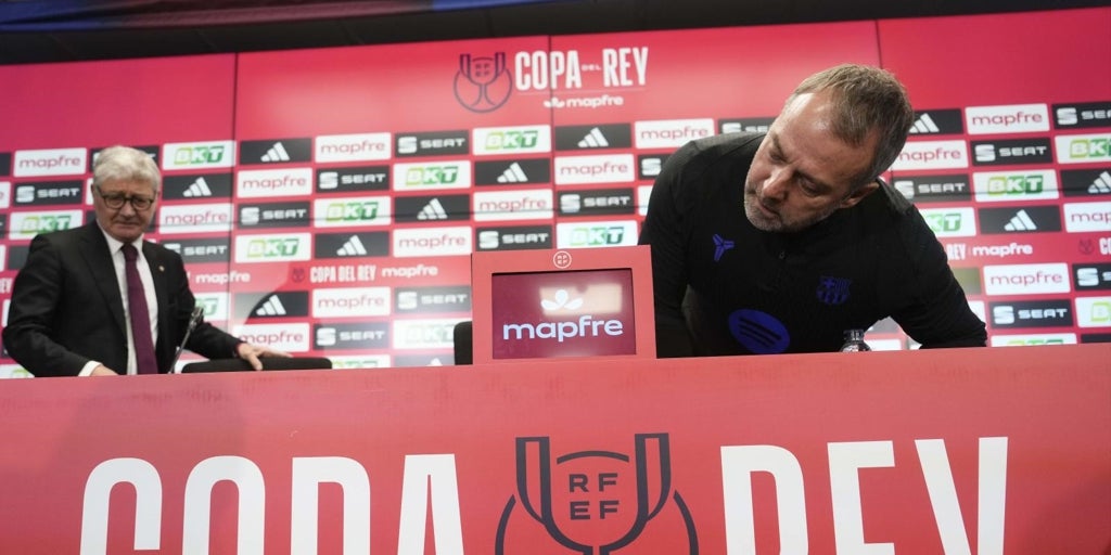 Flick calienta al madridismo: «¿Si nuestro camino en la Copa no tiene mérito? Que le pregunten al Madrid»