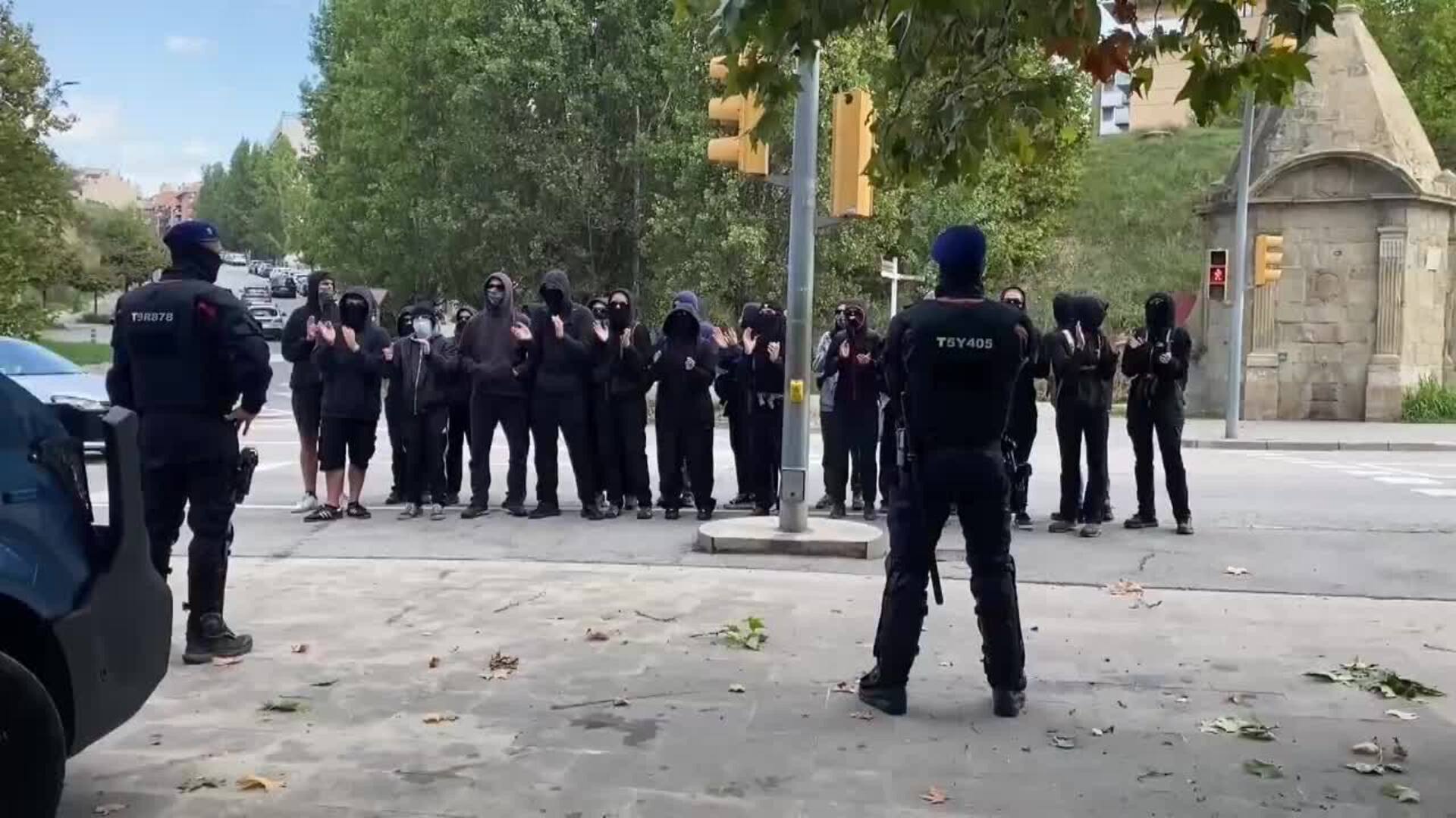 Protestas en Manresa por el encuentro entre el Baxi y el Hapoel Jerusalén