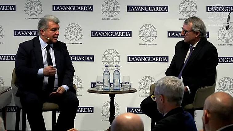 Laporta admite que se plantea la renovación de Xavi "incluso si no se gana LaLiga"