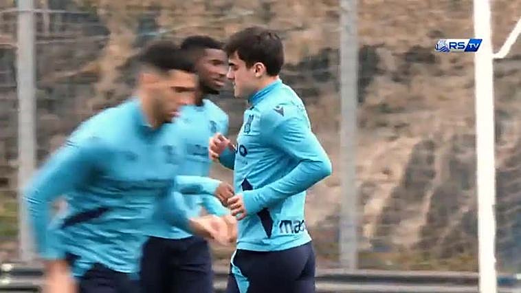 Penúltima sesión de la Real antes de su visita a Roma