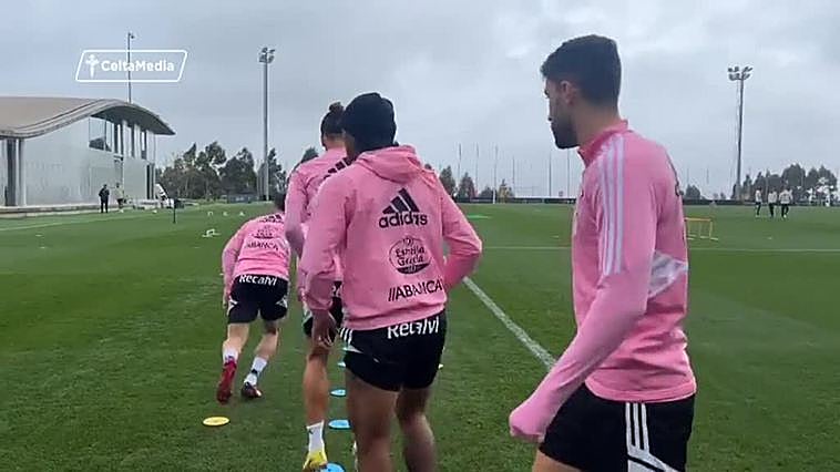 El Celta sigue preparando el partido del domingo a las 14:00 horas en Balaídos ante el Almería