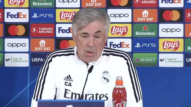 Ancelotti: "Tenemos ganas de otra noche mágica en el Bernabéu"