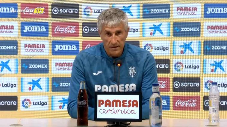 Quique Setién: "El Valladolid tiene muchos mecanismos que nos pueden comprometer"